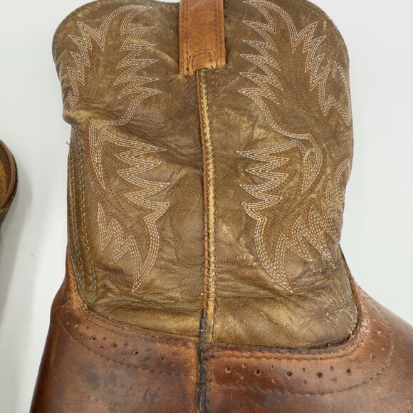 Men’s Ariat Workhog Pull-On Cowboy Boots Style #10001188 11EE Roper Toe Workwear - Picture 12 of 16